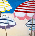 Colorful Umbrellas On The Beach - Limited Edition Print-Prints-Karolina Mila-Greenhouse Interiors Pty Ltd
