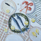 A Seafood Picnic - Print