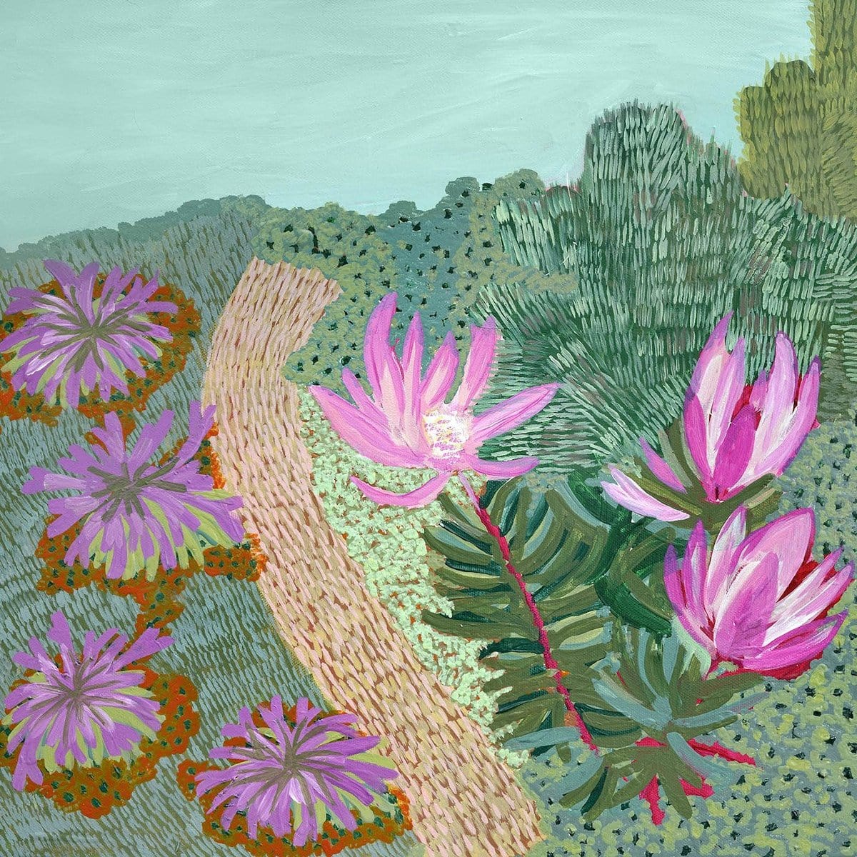 Leucadendron & Agapanthus 2020 - Limited Edition Print