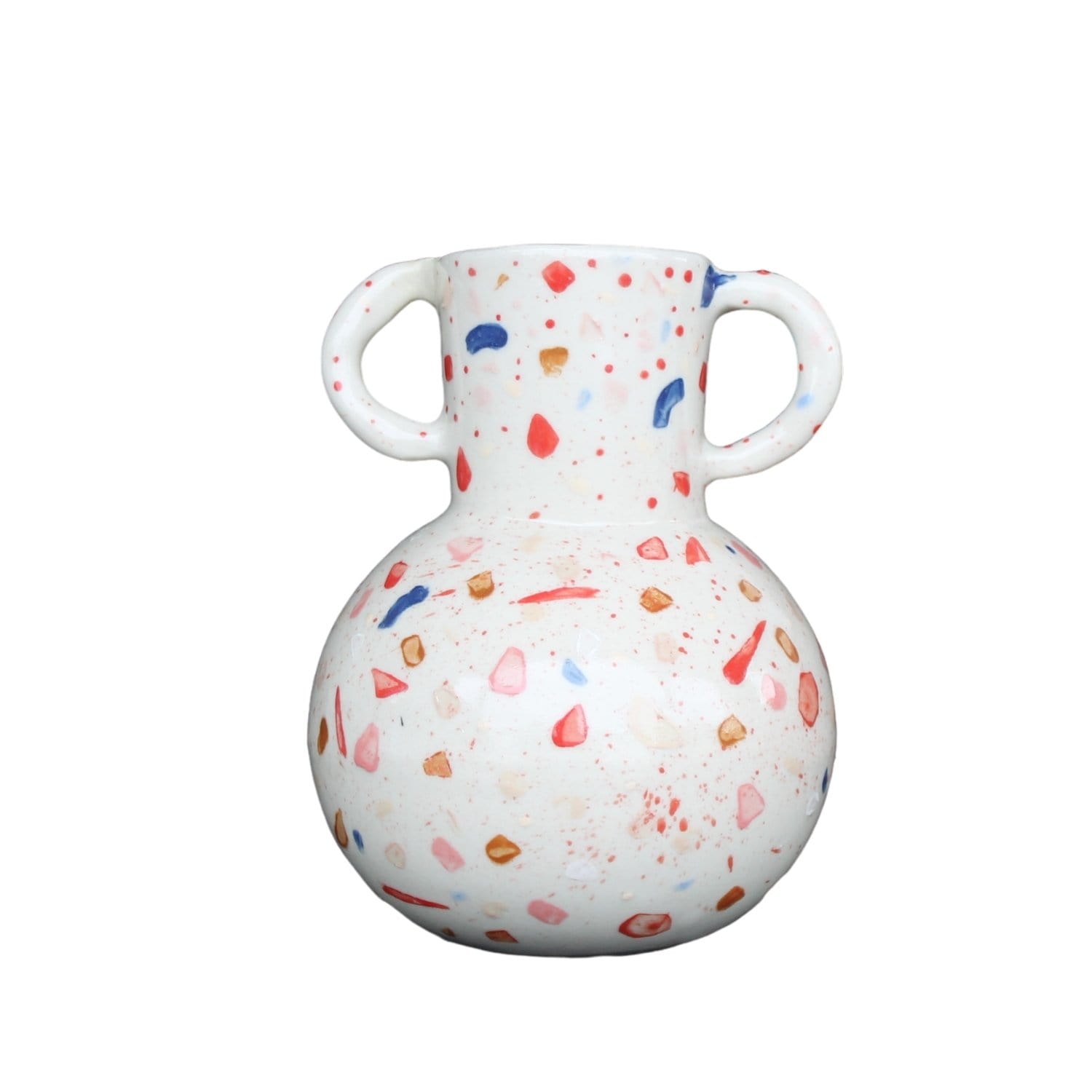 Terrazzo Hera Vase-Ceramics-Kaz Ceramics-Greenhouse Interiors