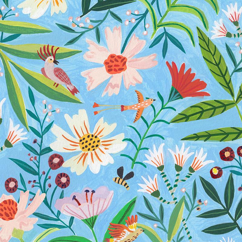 Botanical Birds - Print-Prints-Miranda Sofroniou-Greenhouse Interiors