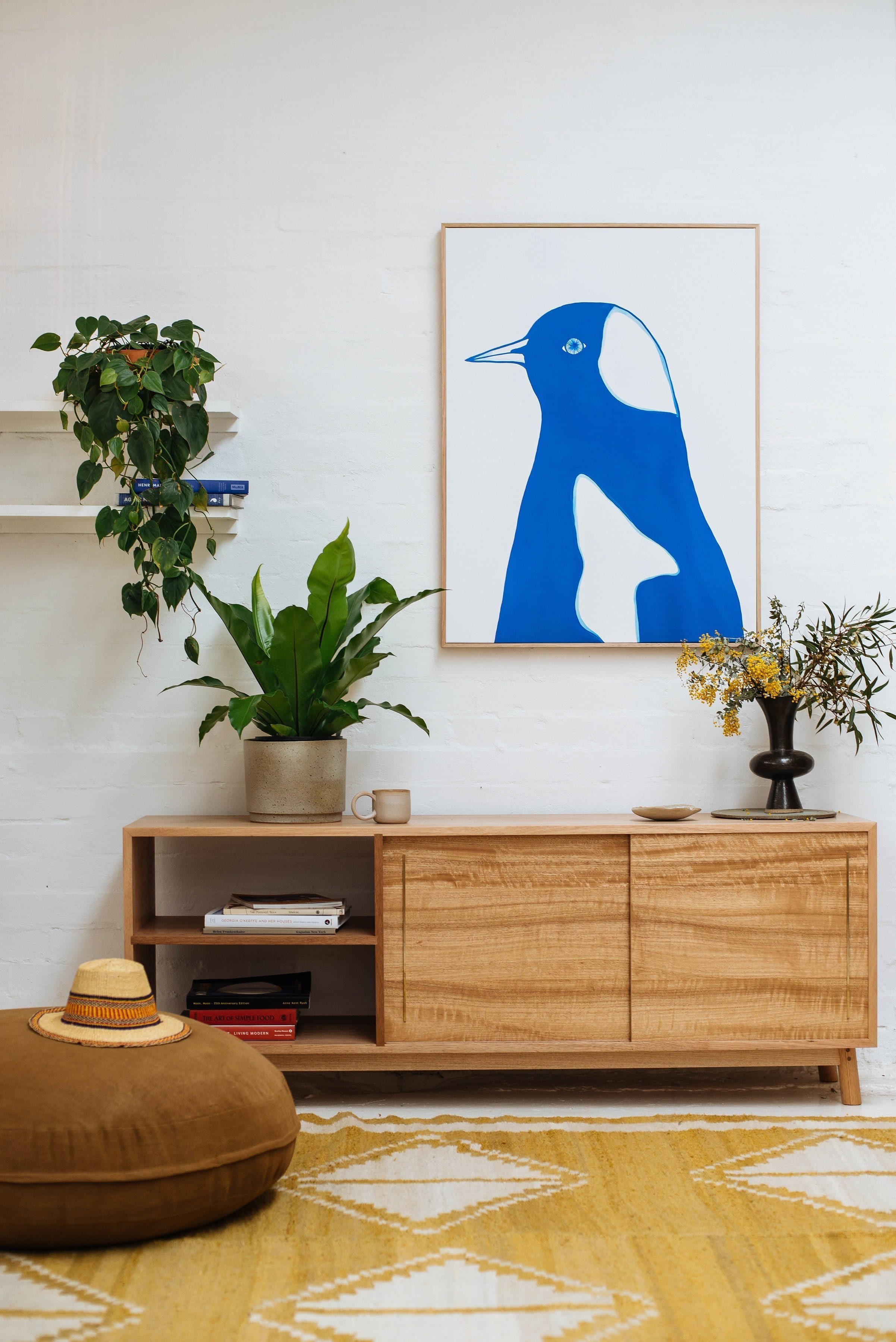 Magpie - Print-Prints-Madeleine Stamer-Greenhouse Interiors