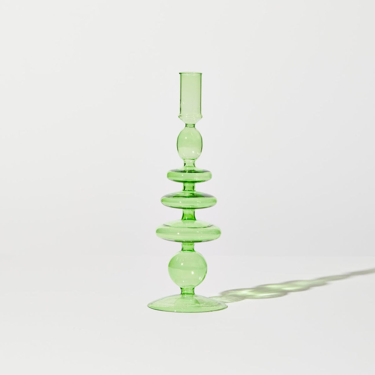 Venus Candle Holder in Green