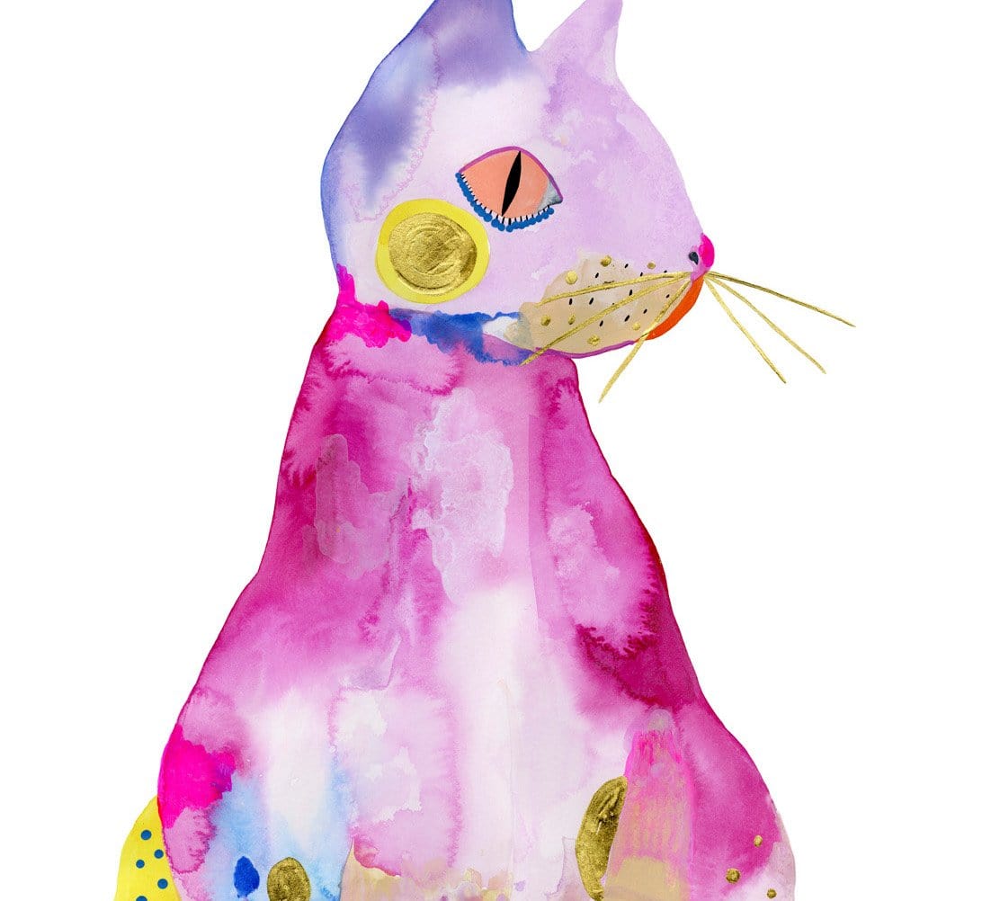 CAT CAT - Print-Prints-Madeleine Stamer-Greenhouse Interiors