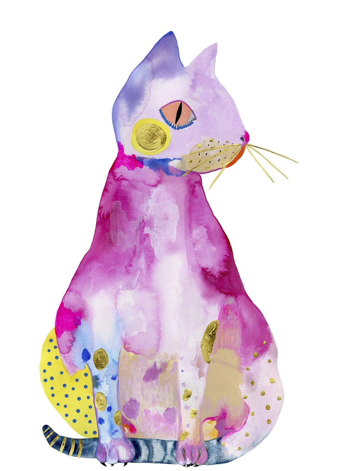 CAT CAT - Print-Prints-Madeleine Stamer-Greenhouse Interiors