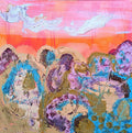 Cloudy Kiss - Original Art-Original Art-Marinka Parnham-Greenhouse Interiors Pty Ltd