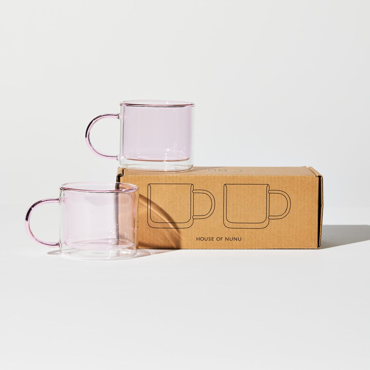 Double Trouble Cup Set In Pink