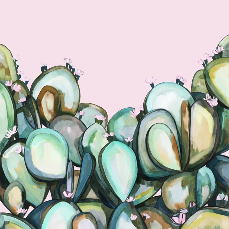 Elke'S Cactus - Print-Prints-Kate Jarman-Greenhouse Interiors