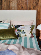 Linen Flat Sheet - Blush Pink