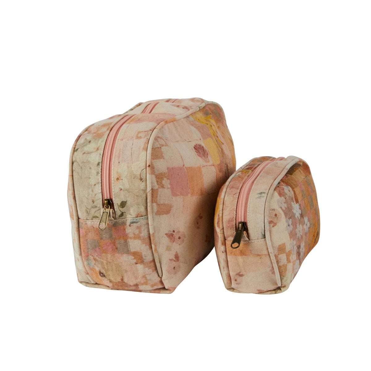 Under The Sun Collage – Cosmetic Art Bag
