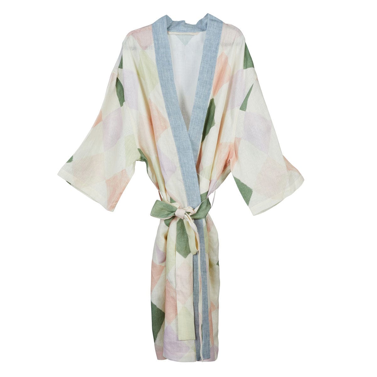 Harlequin – Linen Bath Robe