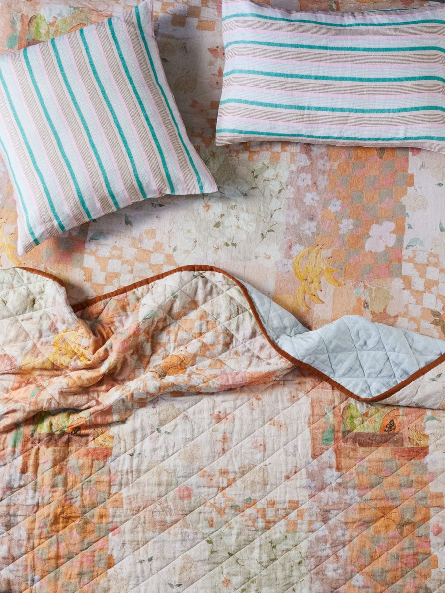 Amalfi – Linen Euro Pillowcase Set