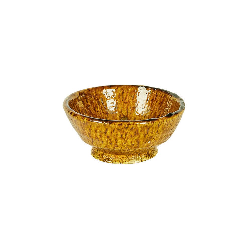 Moroccan Tamegroute Bowls - Ochre