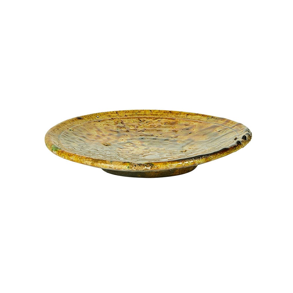 Moroccan Tamegroute Side Plates - Ochre
