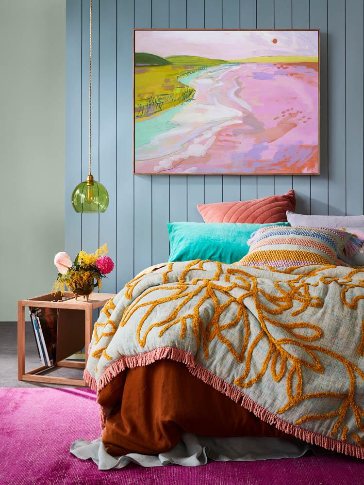 Red Sun-Prints-Blakely Made-Greenhouse Interiors