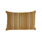 Hand Made Cushion - Striped & Orange