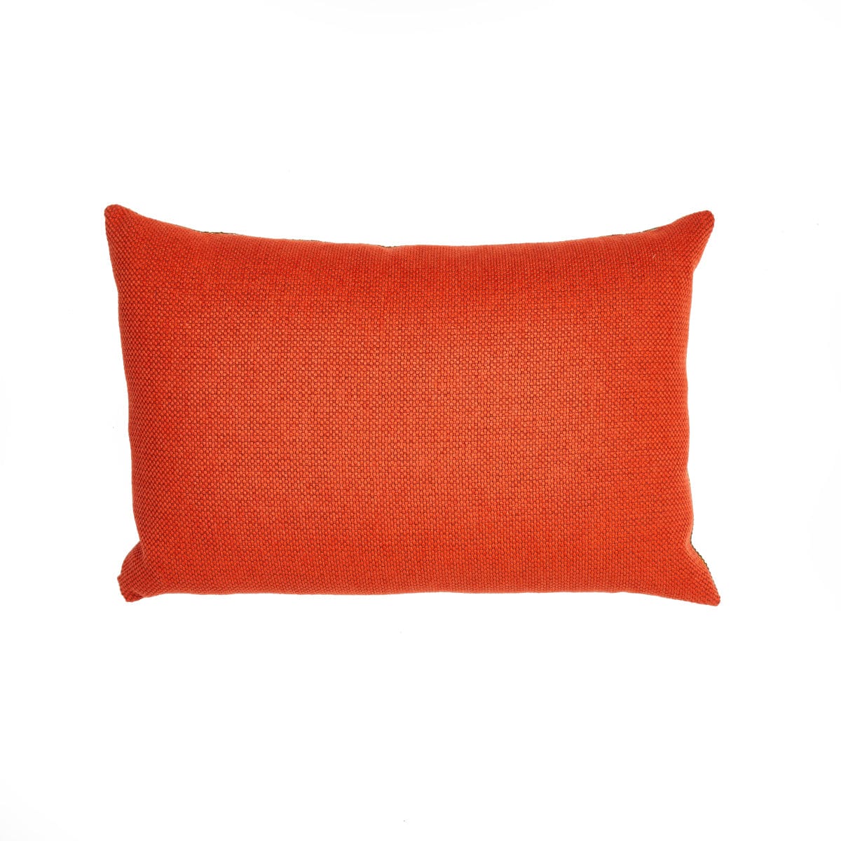 Hand Made Cushion - Striped & Orange