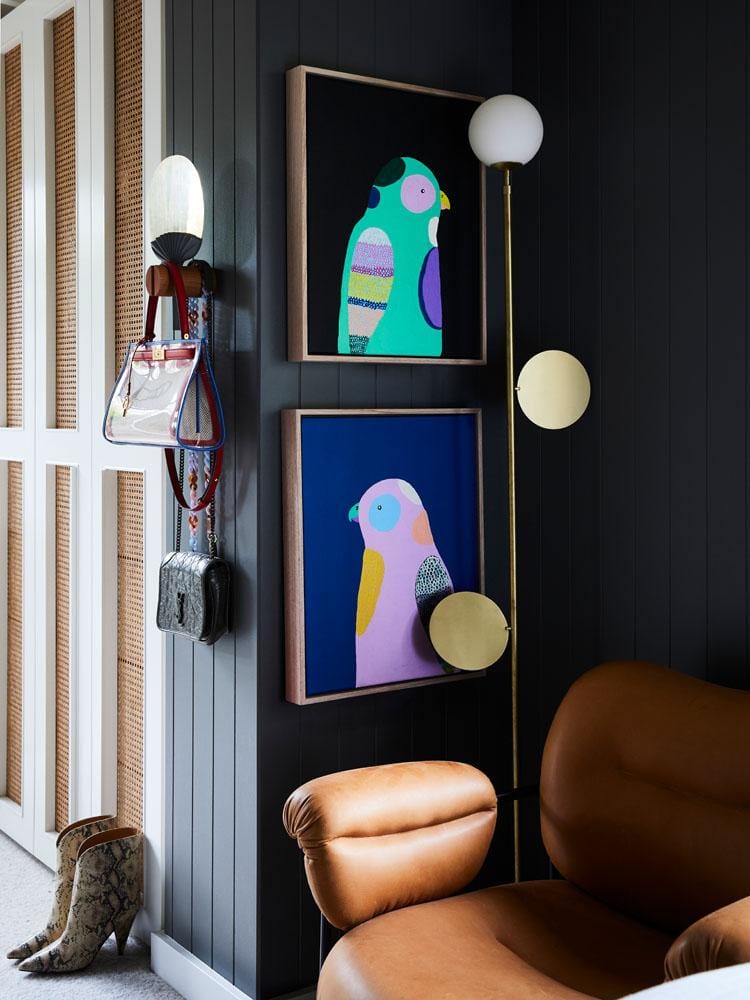 Sweet Face I (Lilac Parrot) - Art Print-Prints-Madeleine Stamer-Greenhouse Interiors