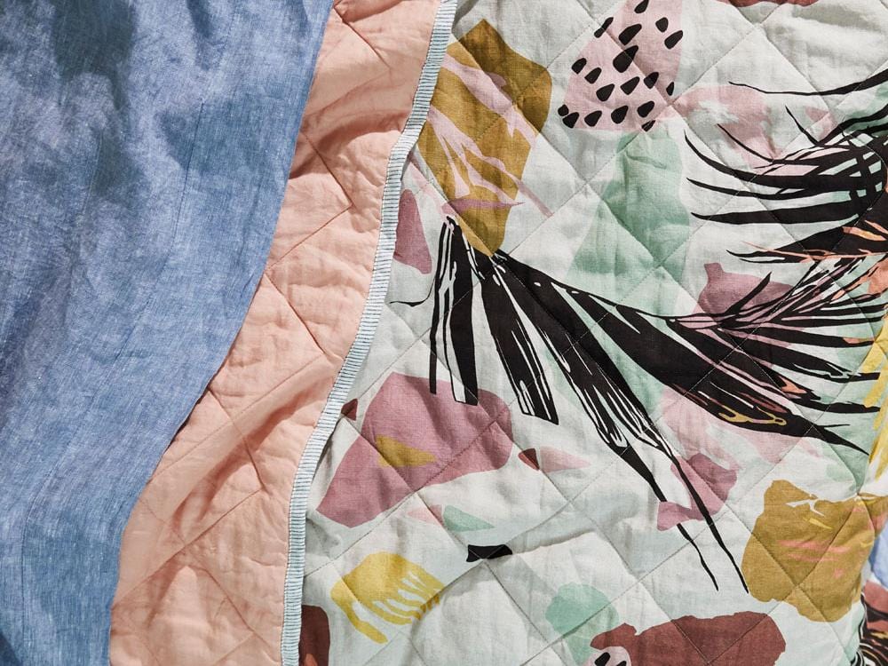 Linen Duvet Cover - Chambray-Bedding-Greenhouse-Greenhouse Interiors