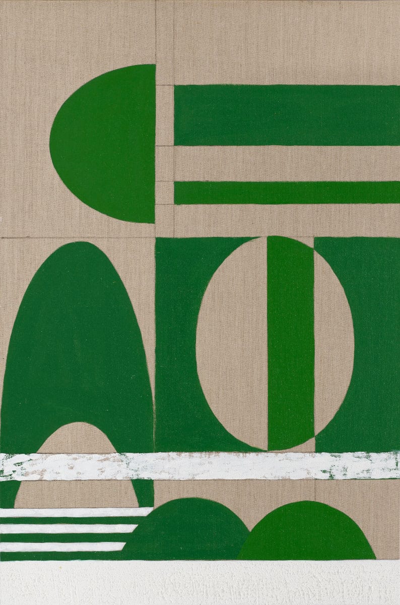 Apple Green Stucco - Original Art