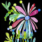 Bleeding Blue Heart - Print-Prints-Madeleine Stamer-Greenhouse Interiors