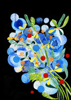 Cobalt Strangler - Print-Prints-Madeleine Stamer-Greenhouse Interiors