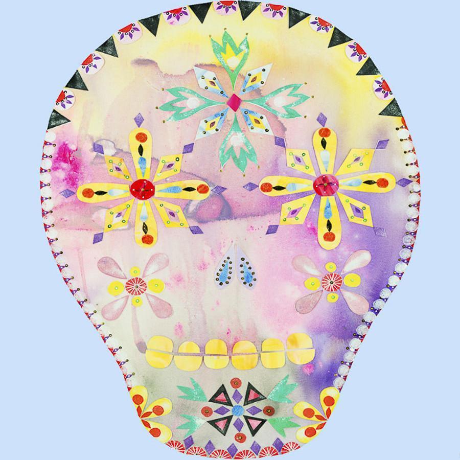 Calavera Blue - Print-Prints-Madeleine Stamer-Greenhouse Interiors