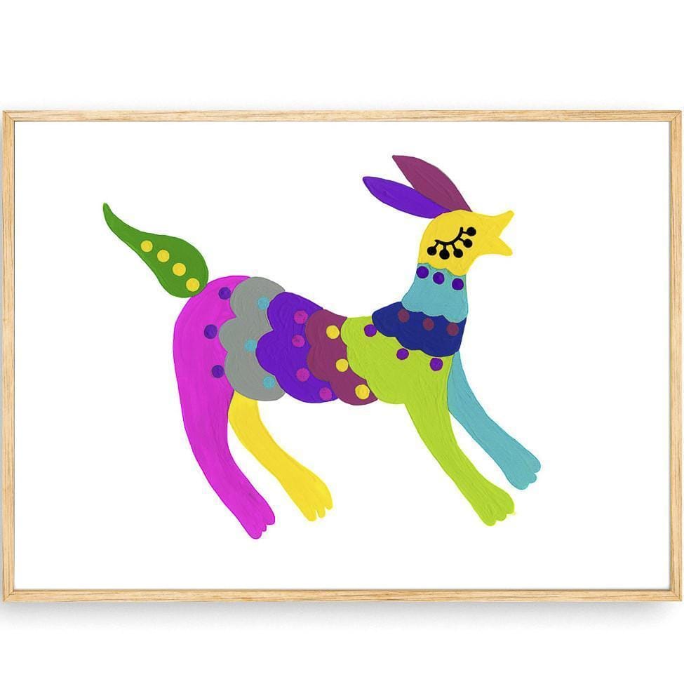 Rainbow Beast - Print-Prints-Madeleine Stamer-Greenhouse Interiors