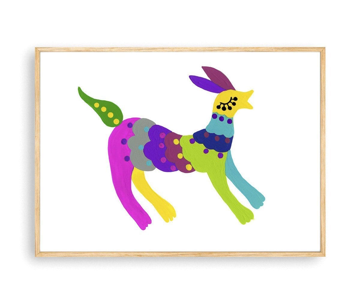 Rainbow Beast - Print-Prints-Madeleine Stamer-Greenhouse Interiors