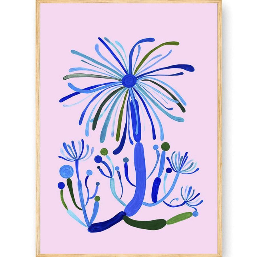 Bleu Electro - Print-Prints-Madeleine Stamer-Greenhouse Interiors