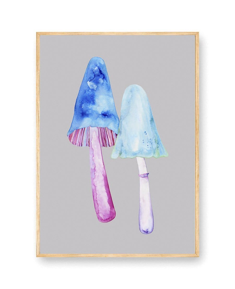 Double Mushroom - Print-Prints-Madeleine Stamer-Greenhouse Interiors