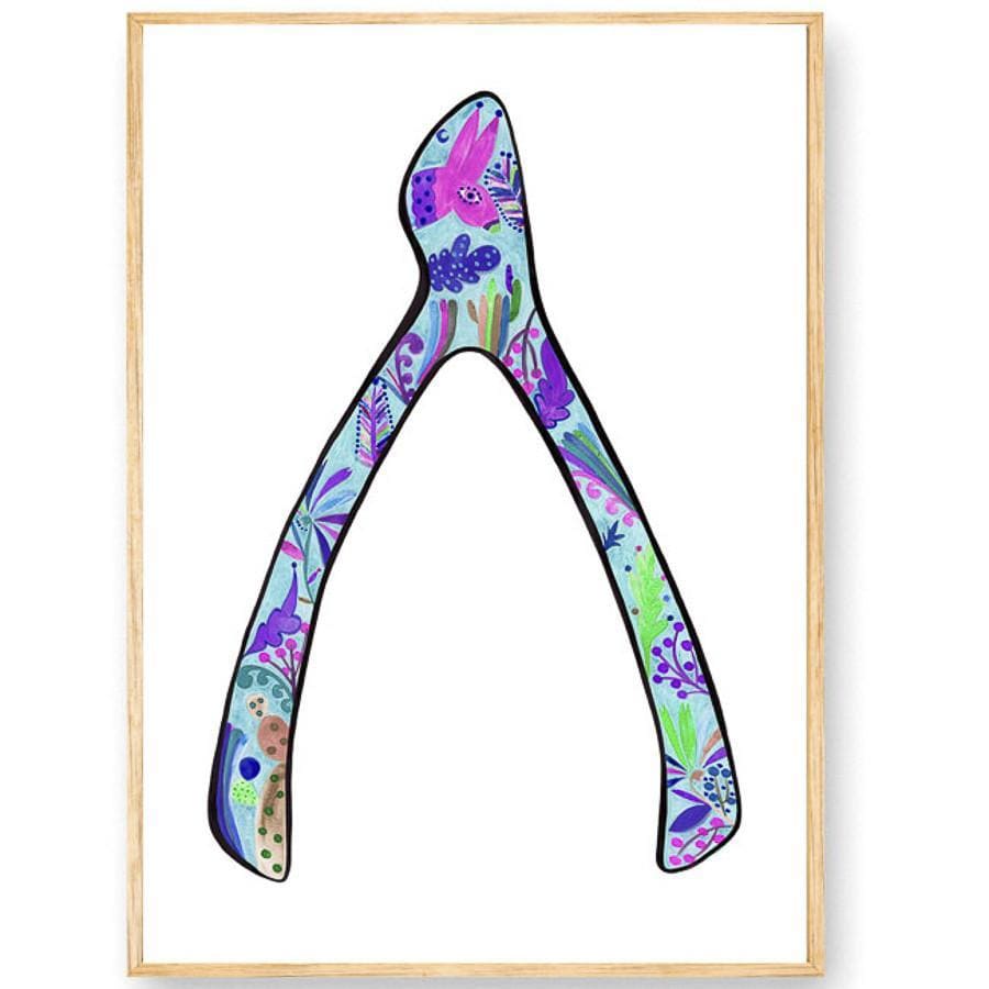 Wishbone Cools - Print-Prints-Madeleine Stamer-Greenhouse Interiors