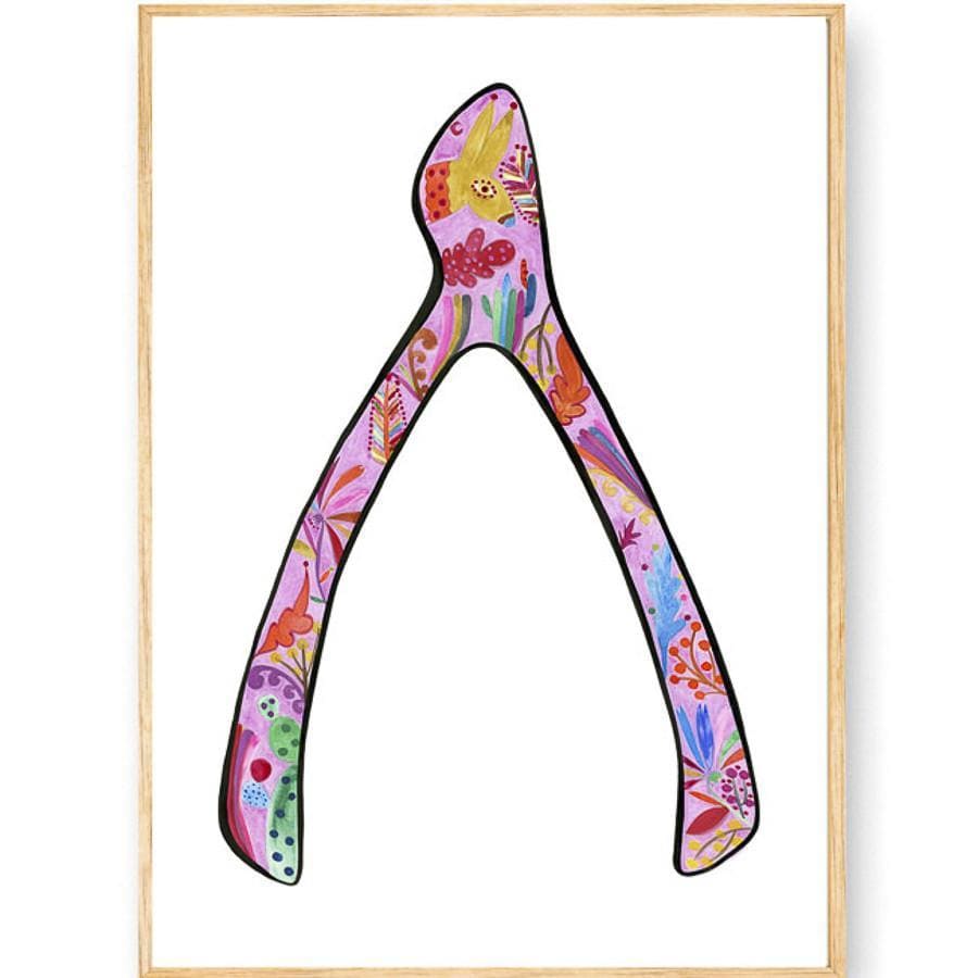 Wishbone Warms - Print-Prints-Madeleine Stamer-Greenhouse Interiors