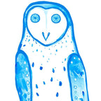 Masked Owl - Print-Prints-Madeleine Stamer-Greenhouse Interiors