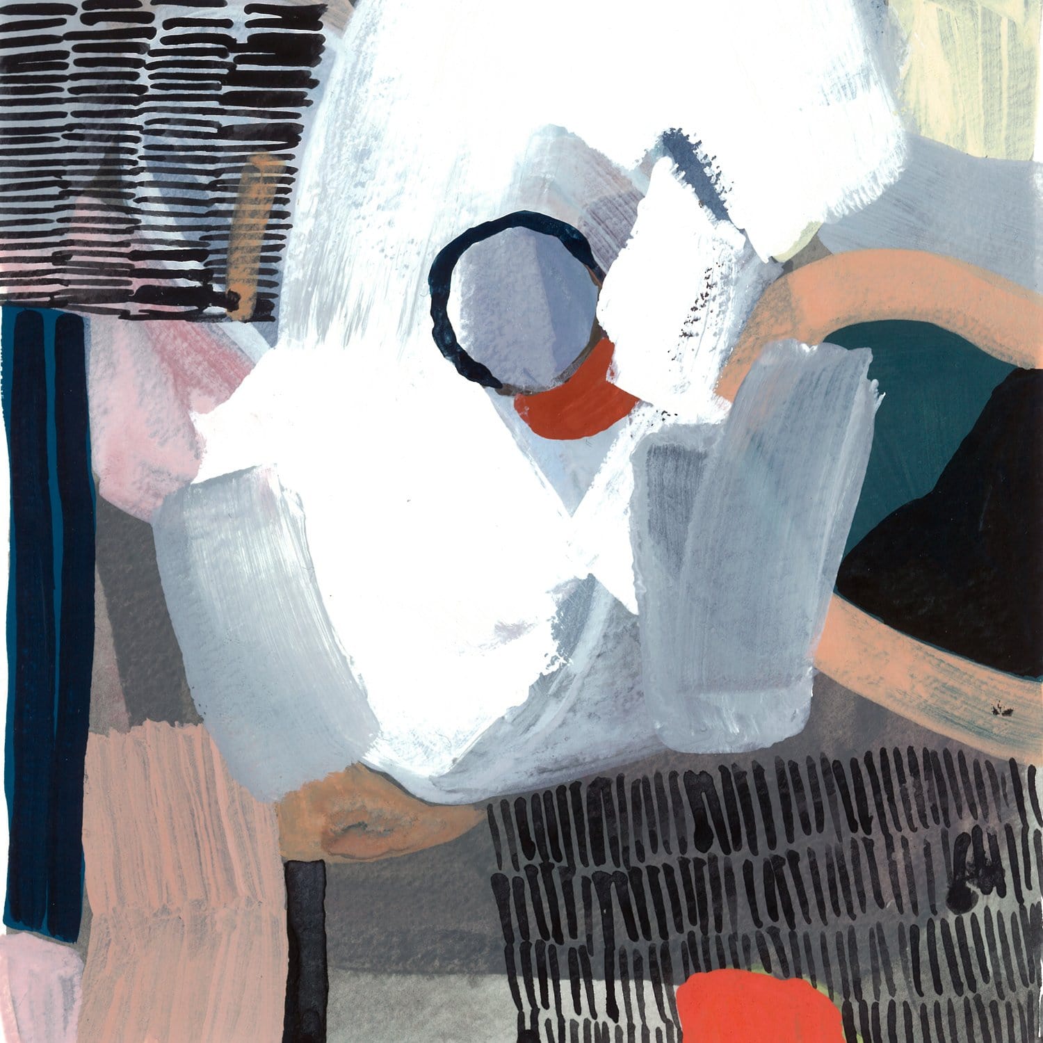 Colour Play II - Print-Prints-Laura Horrocks-Greenhouse Interiors