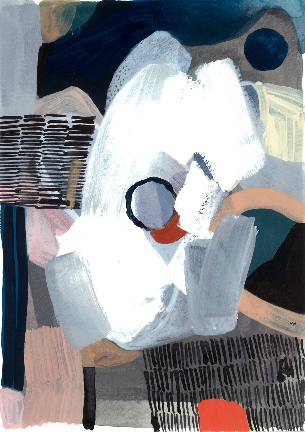 Colour Play II - Print-Prints-Laura Horrocks-Greenhouse Interiors