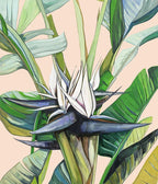 Paradise Peach - Print-Prints-Kate Jarman-Greenhouse Interiors