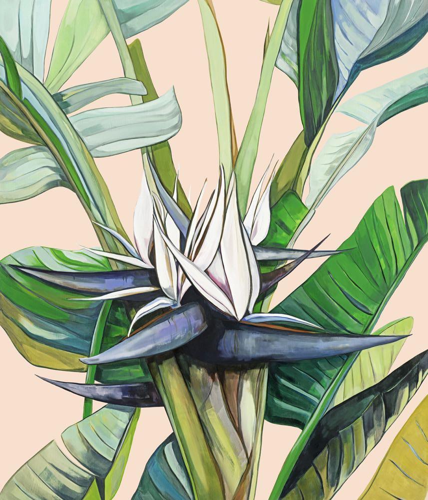Paradise Peach - Print-Prints-Kate Jarman-Greenhouse Interiors