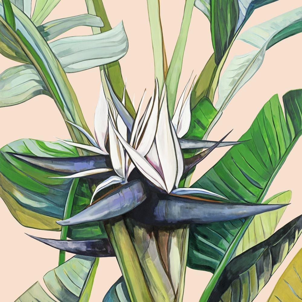 Paradise Peach - Print-Prints-Kate Jarman-Greenhouse Interiors