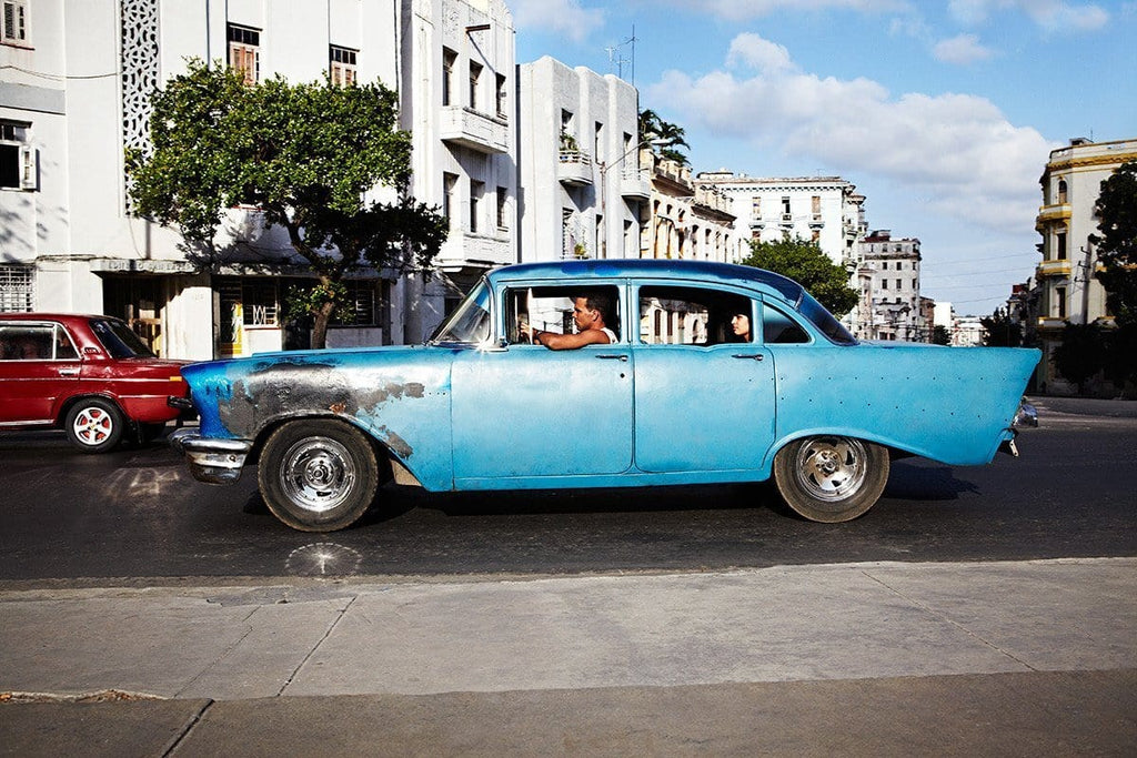 Cuban Blue - Print-Prints-Armelle Habib-Greenhouse Interiors