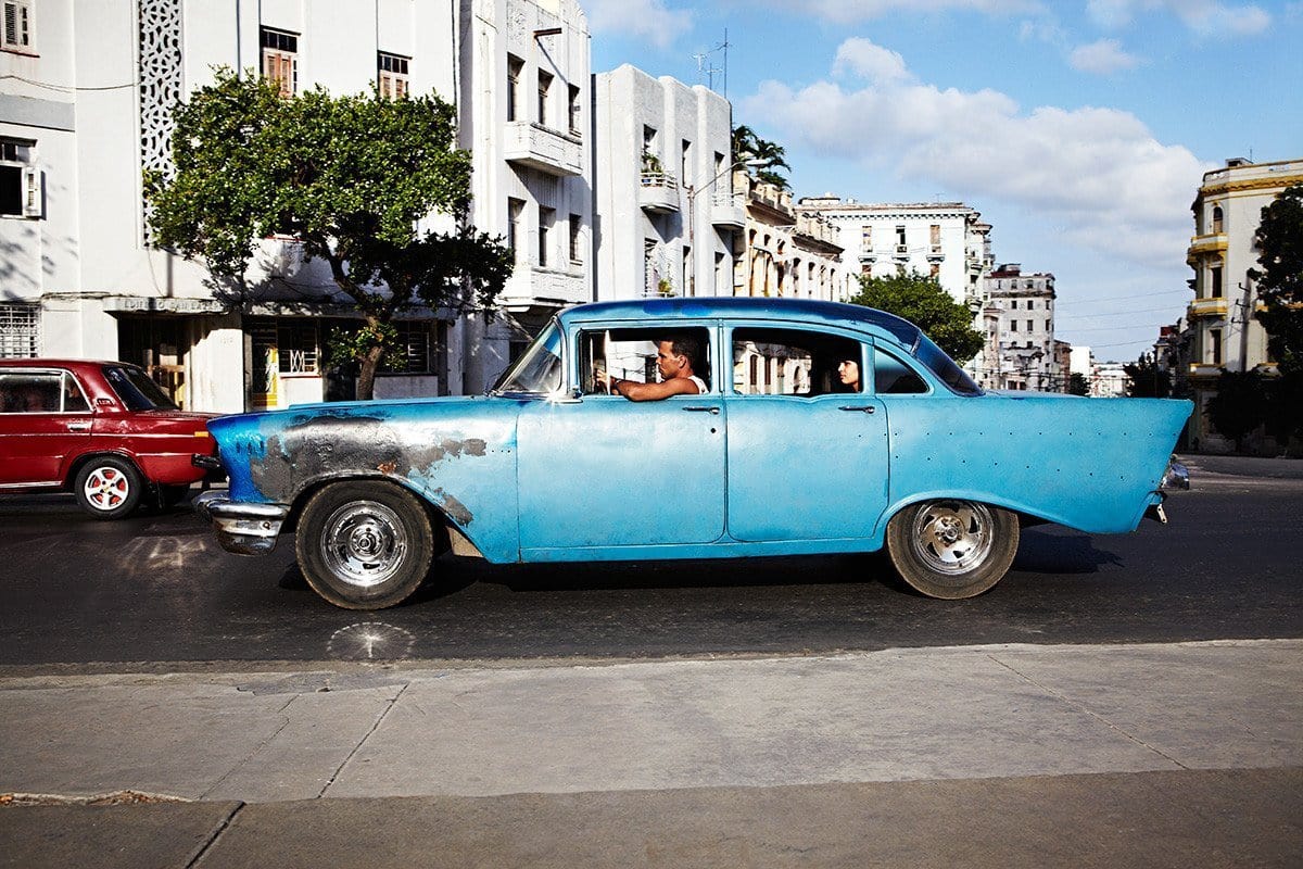 Cuban Blue - Print-Prints-Armelle Habib-Greenhouse Interiors
