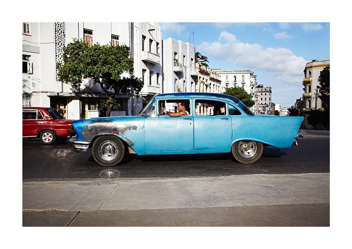 Cuban Blue - Print-Prints-Armelle Habib-Greenhouse Interiors