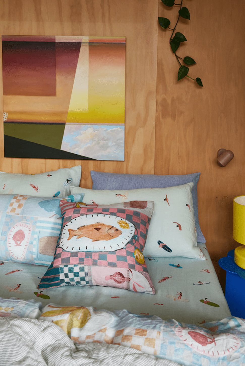 Fiesta Collage – Art Cushion