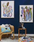 Cacti Diptych (Right) - Print-Prints-Madeleine Stamer-Greenhouse Interiors