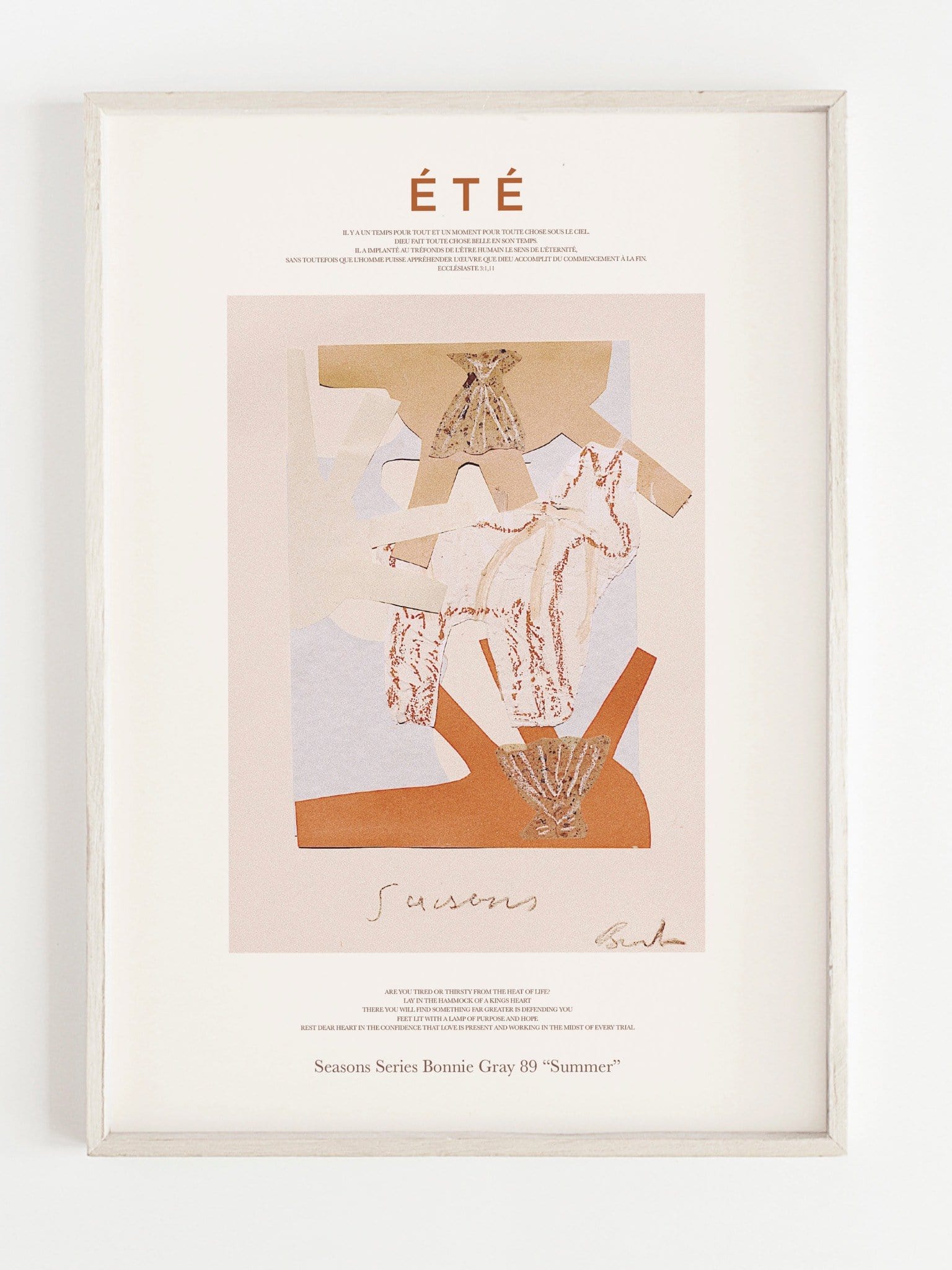 Seasons : Summer - Limited Edition Print