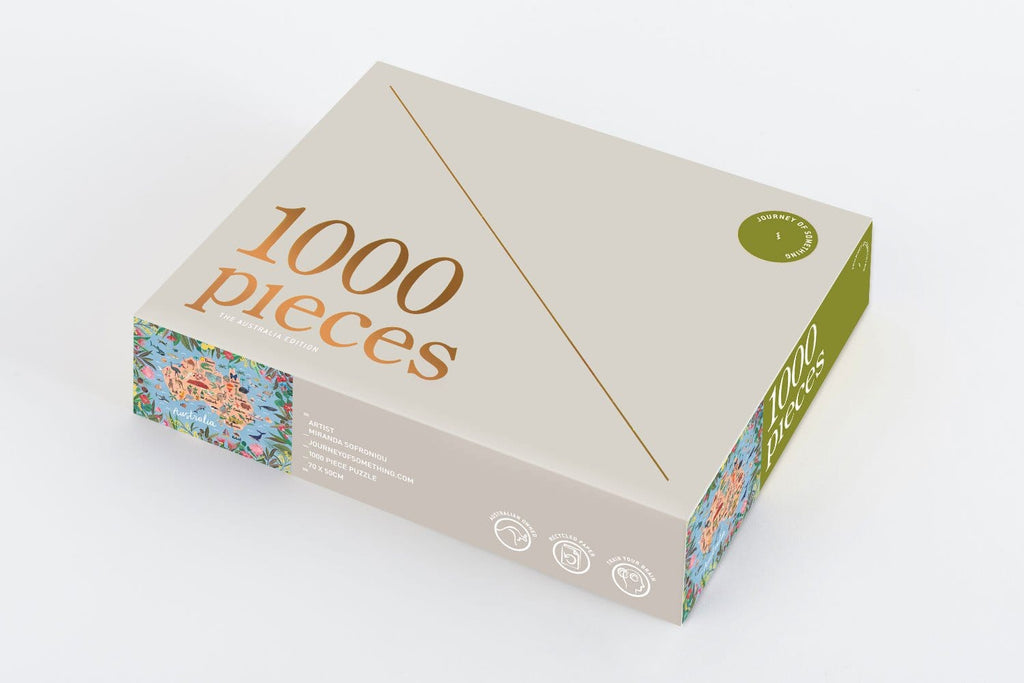 1000 Piece Puzzle - Australia-Puzzles-Journey of Something-Greenhouse Interiors