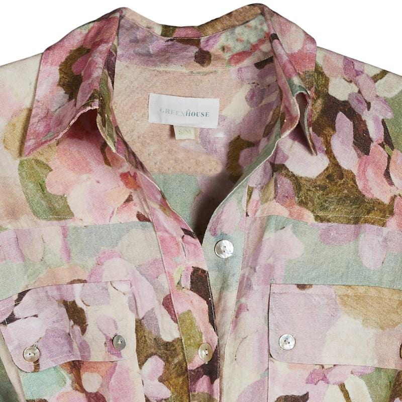 Tickled Pink - Art Shirt Dress