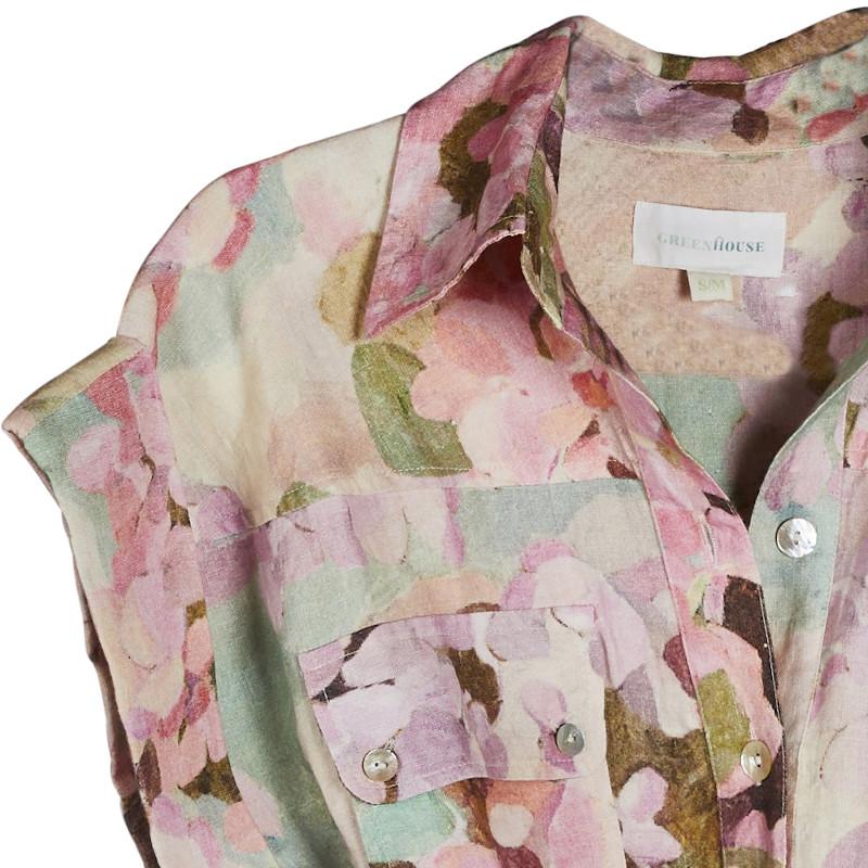 Tickled Pink - Art Shirt Dress