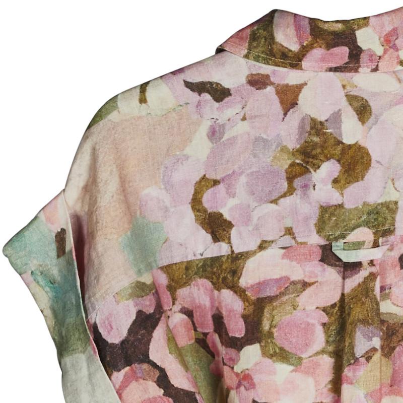 Tickled Pink - Art Shirt Dress