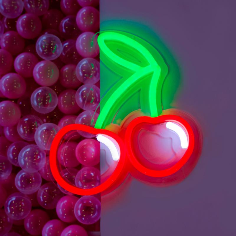 Viva Las Cherries (large) - Neon Lighting-Lighting-Electric Confetti-Greenhouse Interiors